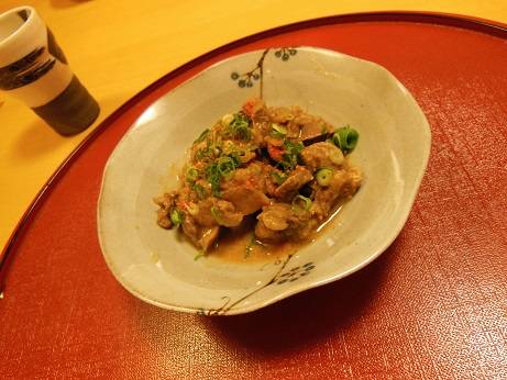 牛すじの土手