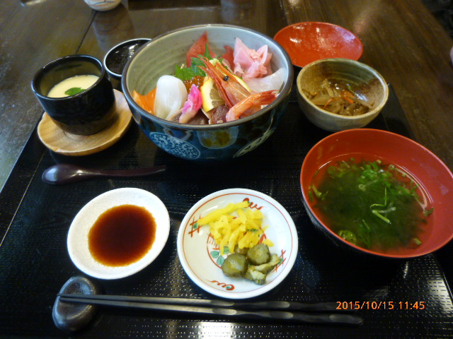 海鮮丼御膳
