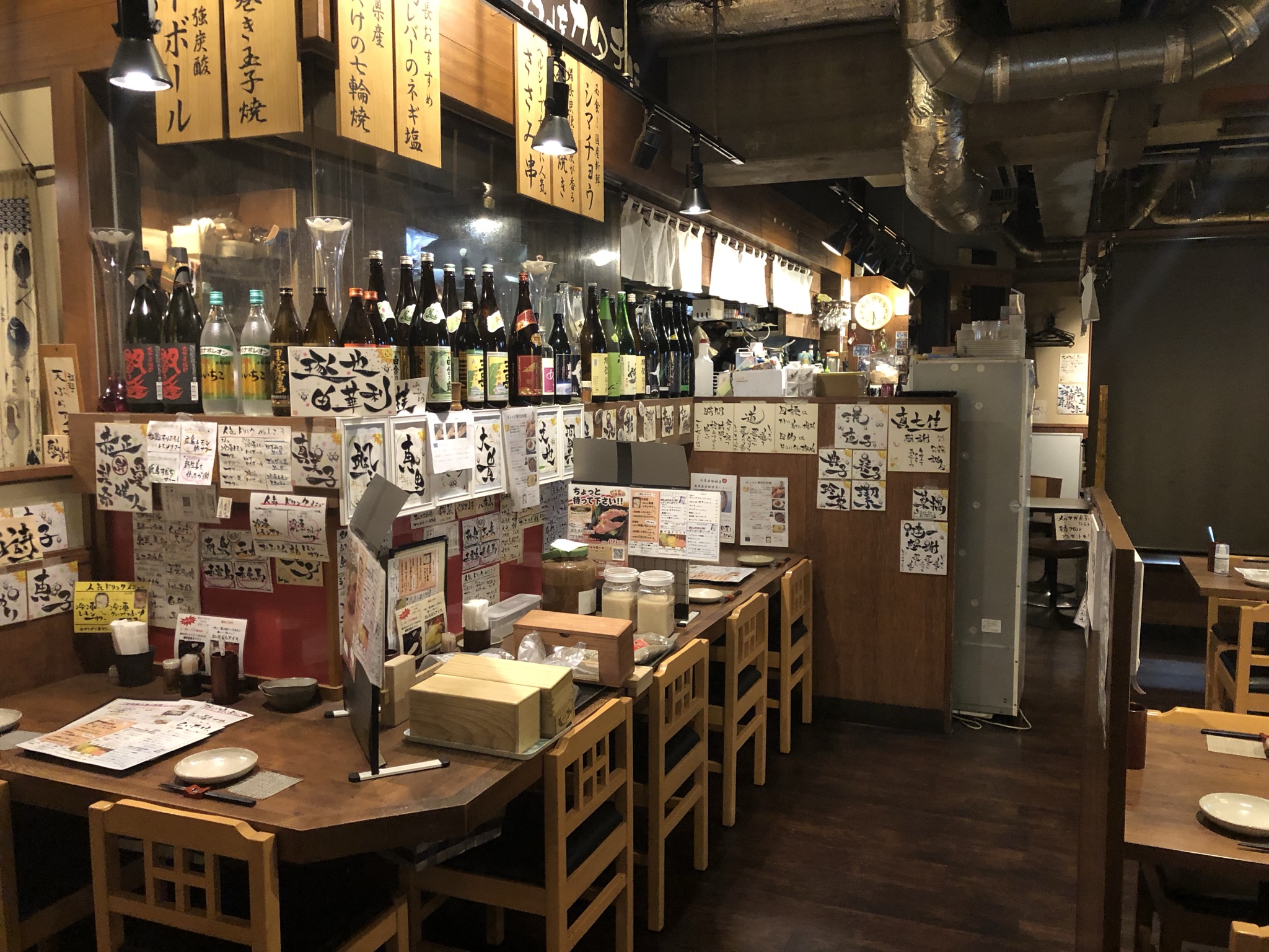 カウンター席