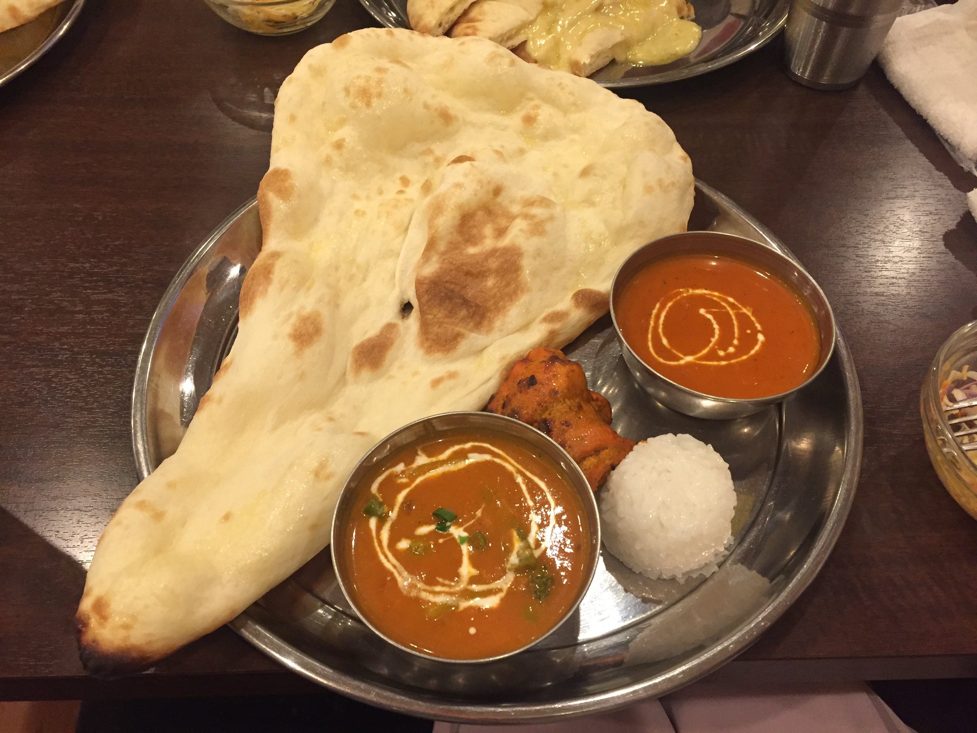 ボリューミーなランチ